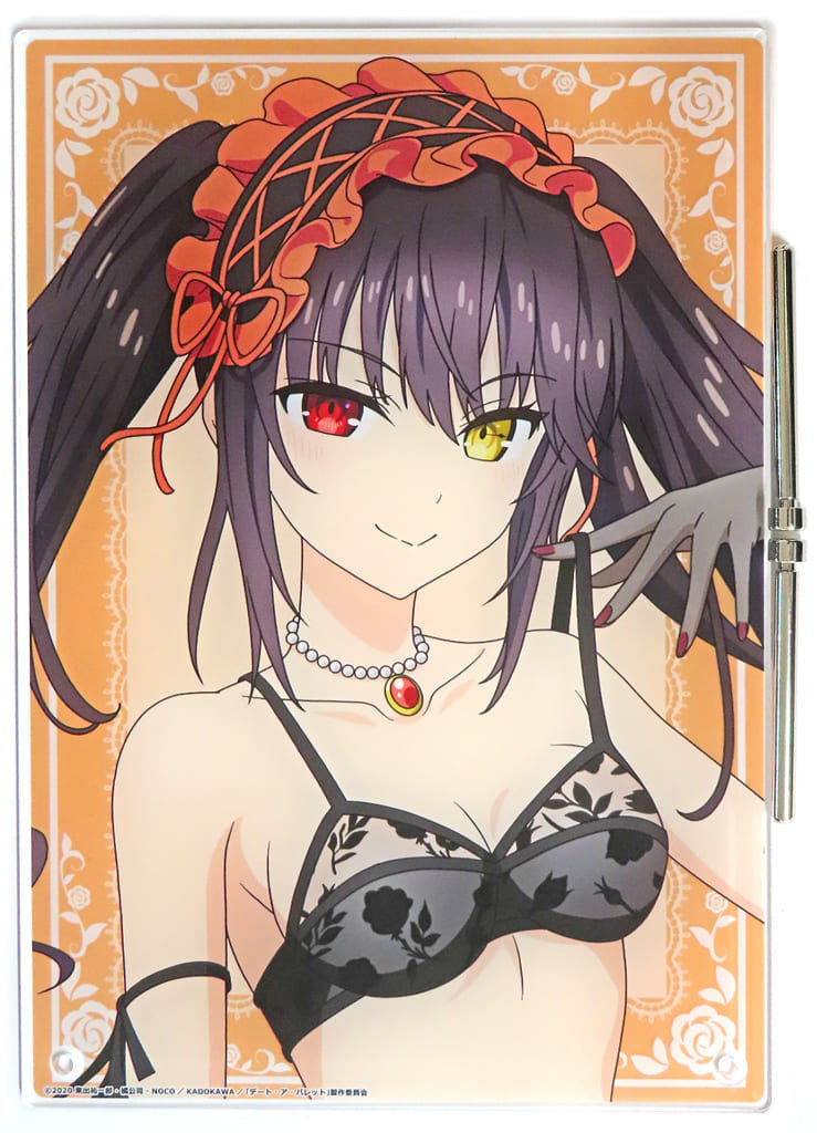 Kurumi Tokisaki B5 Acrylic Panel - Date A Bullet Romantic Lingerie Style (A-3 Pr
