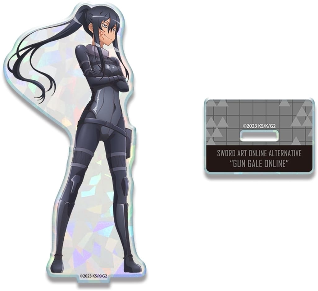 Pitohui/B Hologram Acrylic Stand – Sword Art Online Alternative GGO II