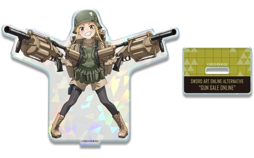 Design 05 Fukajiro/A Hologram Acrylic Stand - Gun Gale Online II