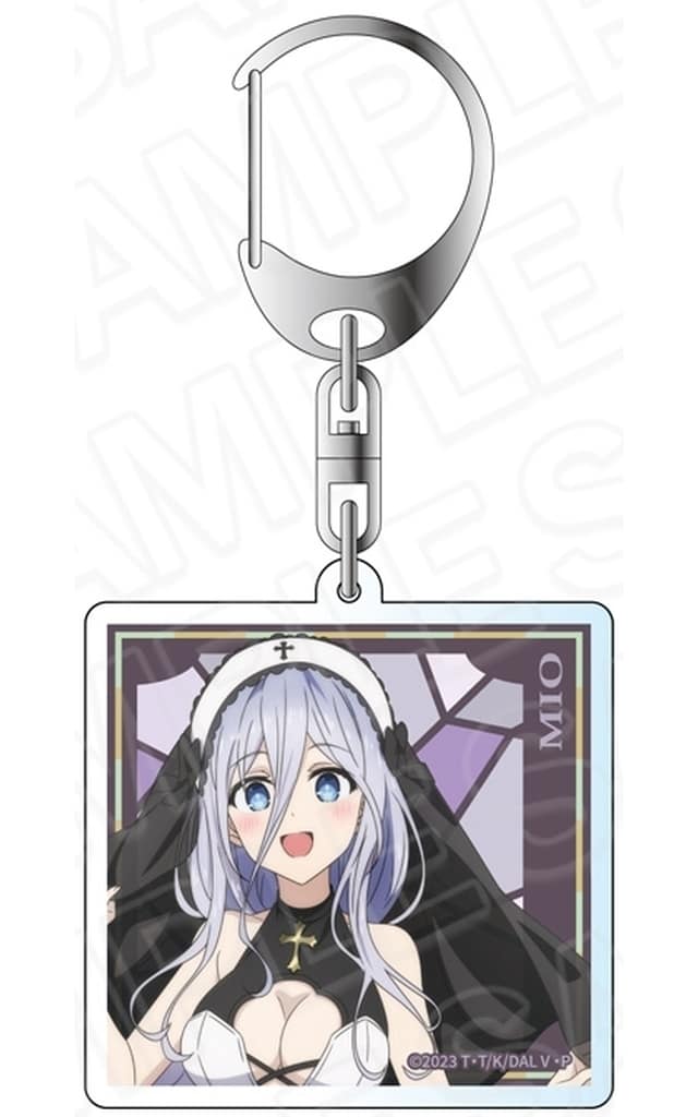 Mio Takamiya Hologram Acrylic Keychain - South Island Sister Ver.