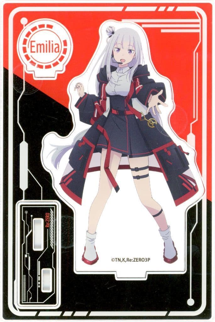 Emilia Collaboration Acrylic Stand Re:ZERO × ROUND1