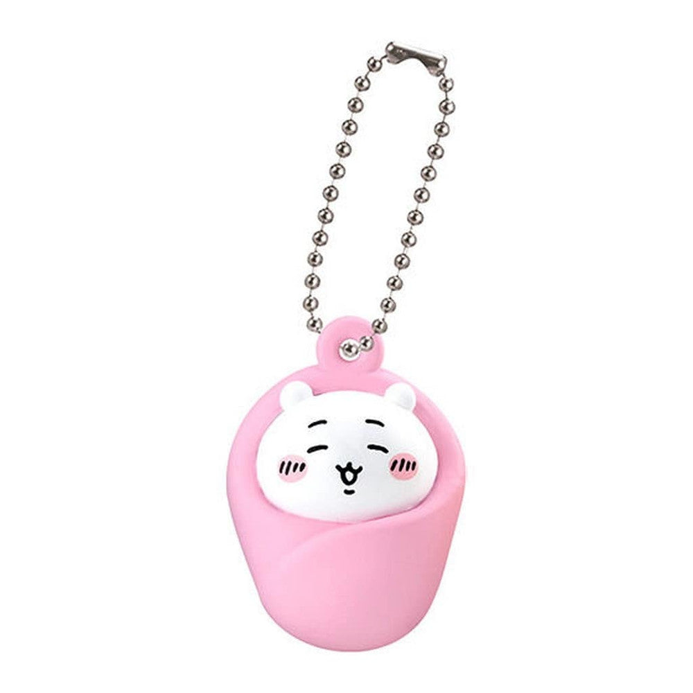 Chiikawa Swaddled Mascot Charm Keychain