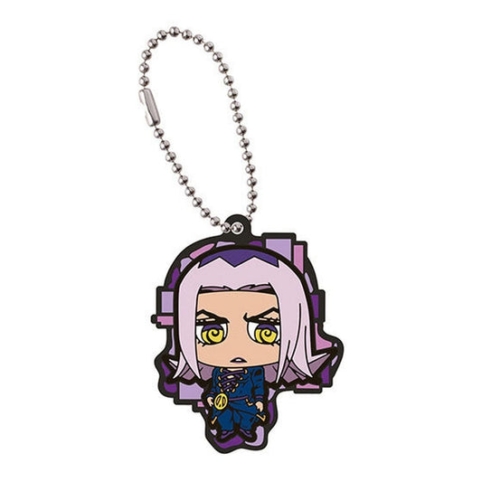 Leone Abbacchio JoJo's Bizarre Adventure Rubber Mascot Collection 04 Rubber Keychain by Bandai