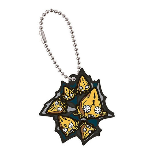 Sex Pistols Rubber Mascot Keychain from JoJo's Bizarre Adventure: Golden Wind Rubber Mascot Collection 04 by Bandai