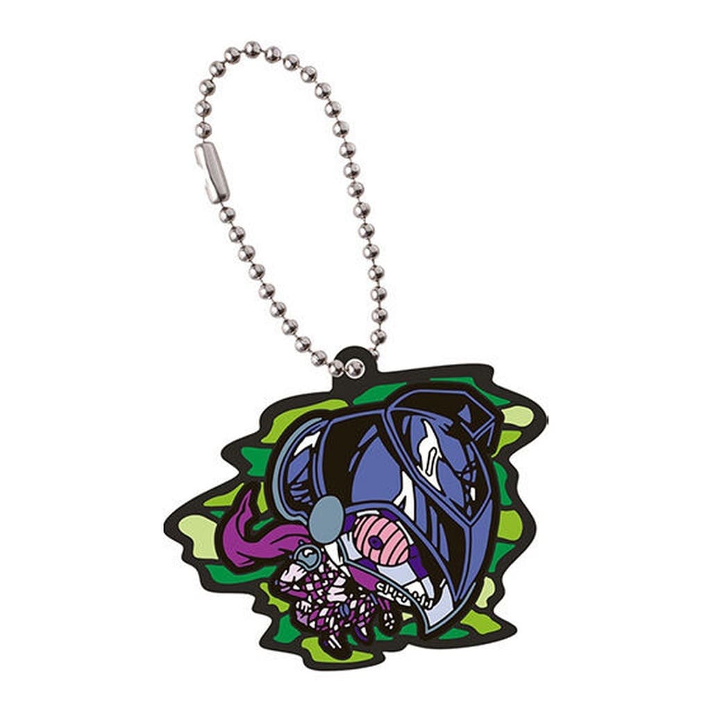 Purple Haze Rubber Mascot Keychain from JoJo's Bizarre Adventure: Golden Wind Rubber Mascot Collection 04 by Bandai