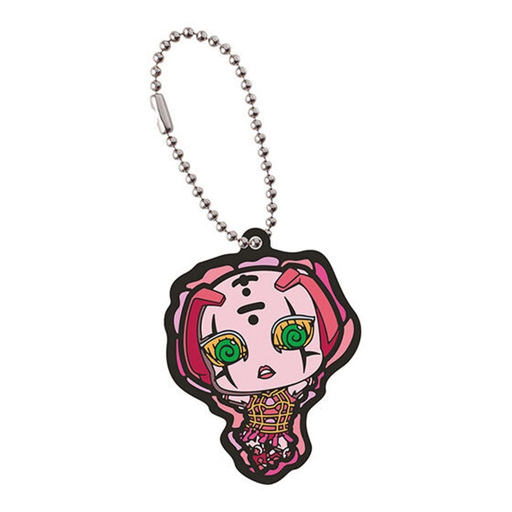 Spice Girl Rubber Mascot Keychain from JoJo's Bizarre Adventure: Golden Wind Rubber Mascot Collection 04 by Bandai