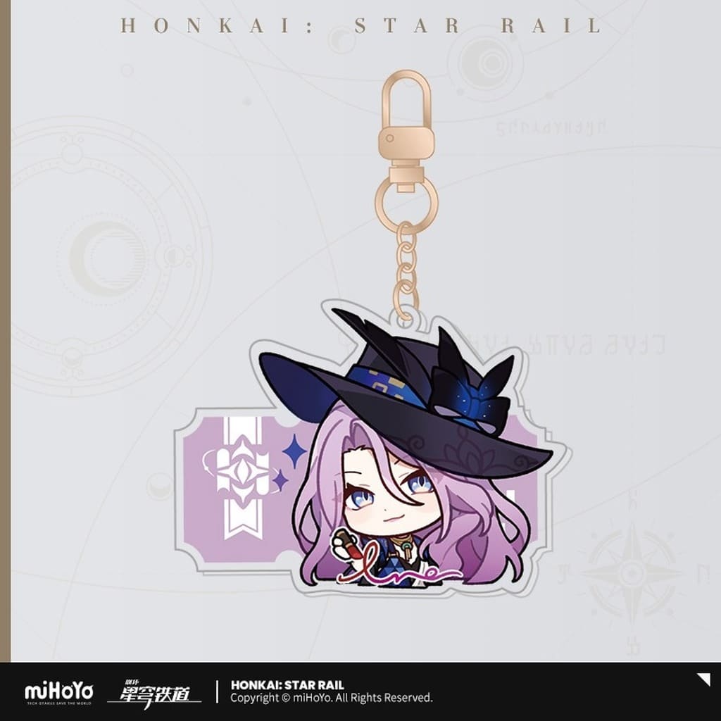 Jade Pam's Exhibition Room Series Acrylic Keychain - Honkai: Star Rail