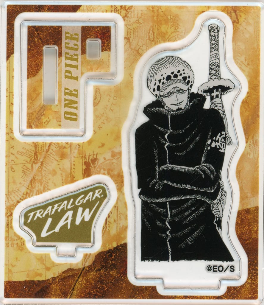 Trafalgar Law Acrylic Figure Collection "HEROES" Acrylic Stand - One Piece - Height Approx. 63 mm - Shueisha
