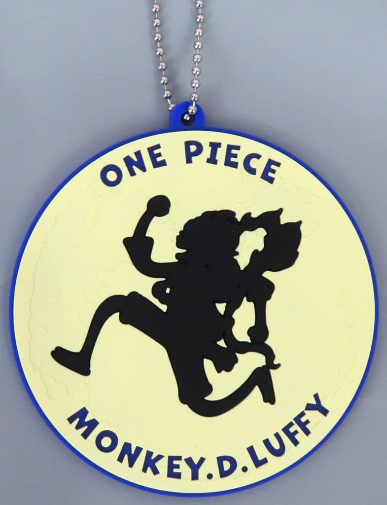 Monkey D. Luffy Gear 5 Rubber Charm Keychain - ONE PIECE Ichiban Kuji Prize I, 6-14 cm
