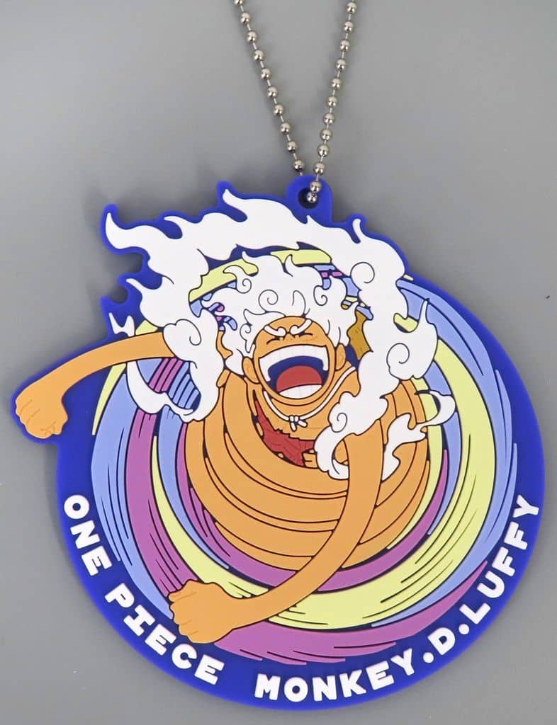 Monkey D. Luffy Gear 5 Dawn Whip Rubber Charm Keychain - ONE PIECE Ichiban Kuji Prize I
