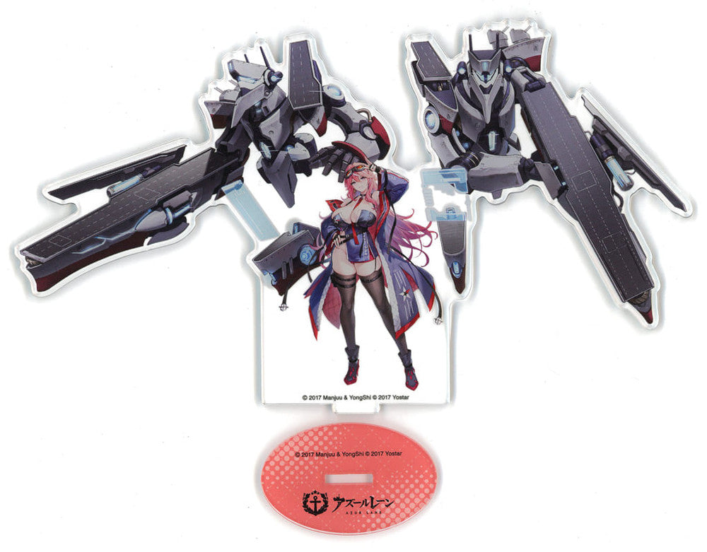 Franklin Acrylic Stand Azur Lane Length Approx. 16 cm