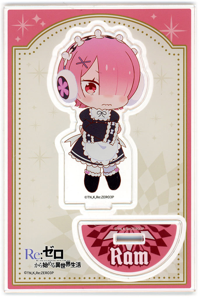 Ram Mini Character Acrylic Stand Figure Winter ver. - Re:ZERO