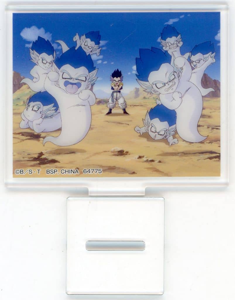 Gotenks (Super Ghost Kamikaze Attack) Scene Photo Acrylic Stand - Ichiban Kuji Dragon Ball DRAGON HISTORY II E Prize (BANDAI SPIRITS) Length Approx. 8 cm - Pre-owned