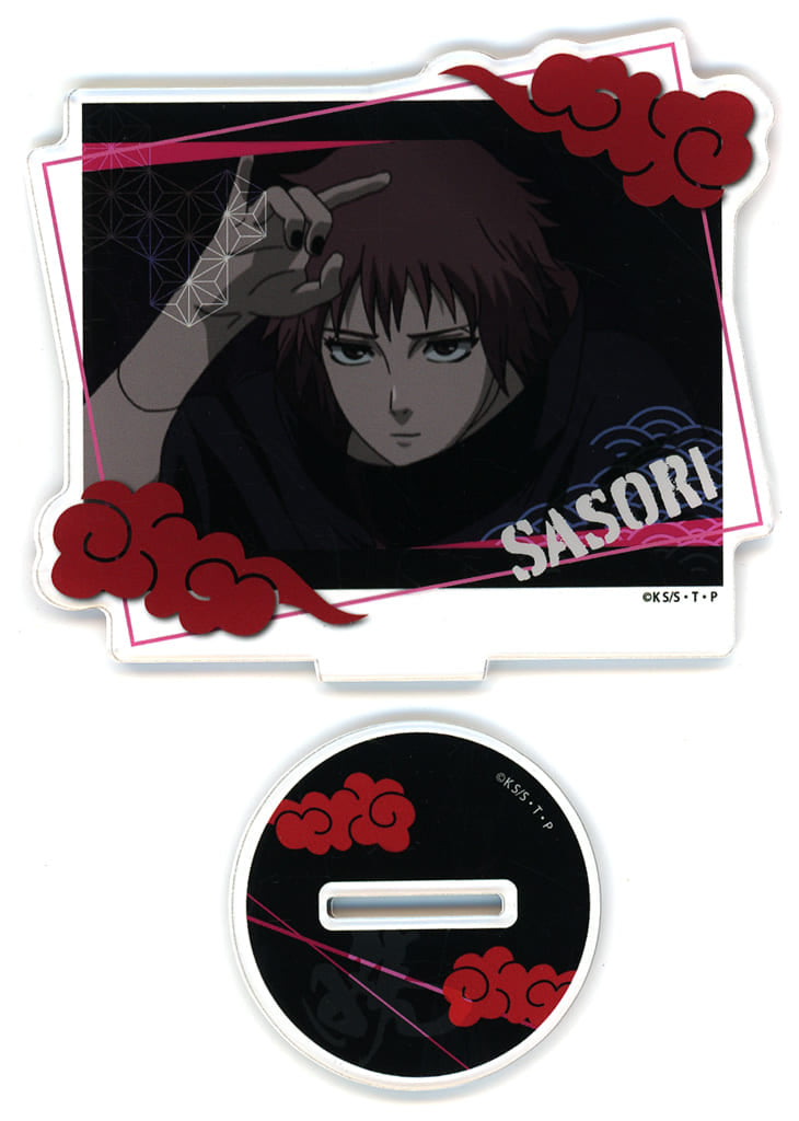 Sasori Acrylic Stand - Naruto Shippuden Scene Photo Vol.3 - GRANUP - Approx. 94 x 109 x 3 mm (Pre-owned)