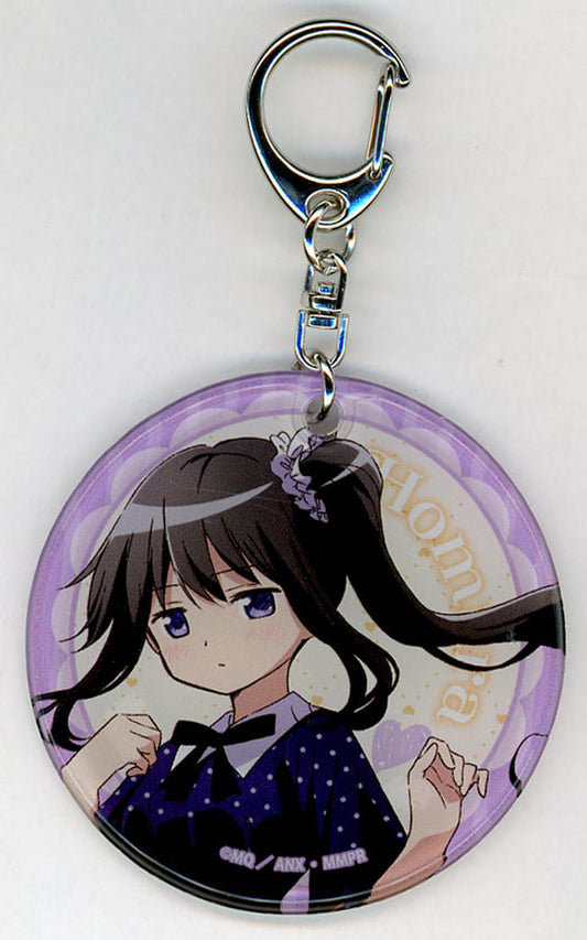 Homura Akemi Soft Clear Charm Girly Fashion ver. - Puella Magi Madoka Magica the Movie: Rebellion (Bellhouse) Approx. 60 x 60 mm, Pre-owned