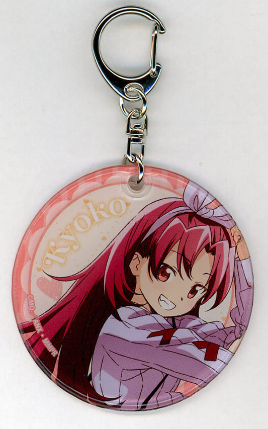 Kyoko Sakura Soft Clear Charm Girly Fashion Ver. Keychain - Puella Magi Madoka Magica the Movie: Rebellion (Approx. 60 x 60 mm) - Belhouse, Pre-owned