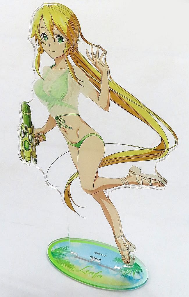 Leafa Water Gun Battle Ver. Oversized Acrylic Stand
