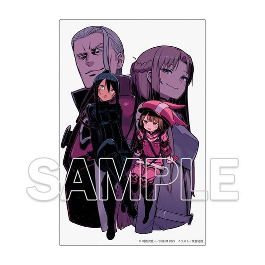 Sword Art Online IF Acrylic Plate - Keiichi Sigsawa & Kouhaku Kuroboshi