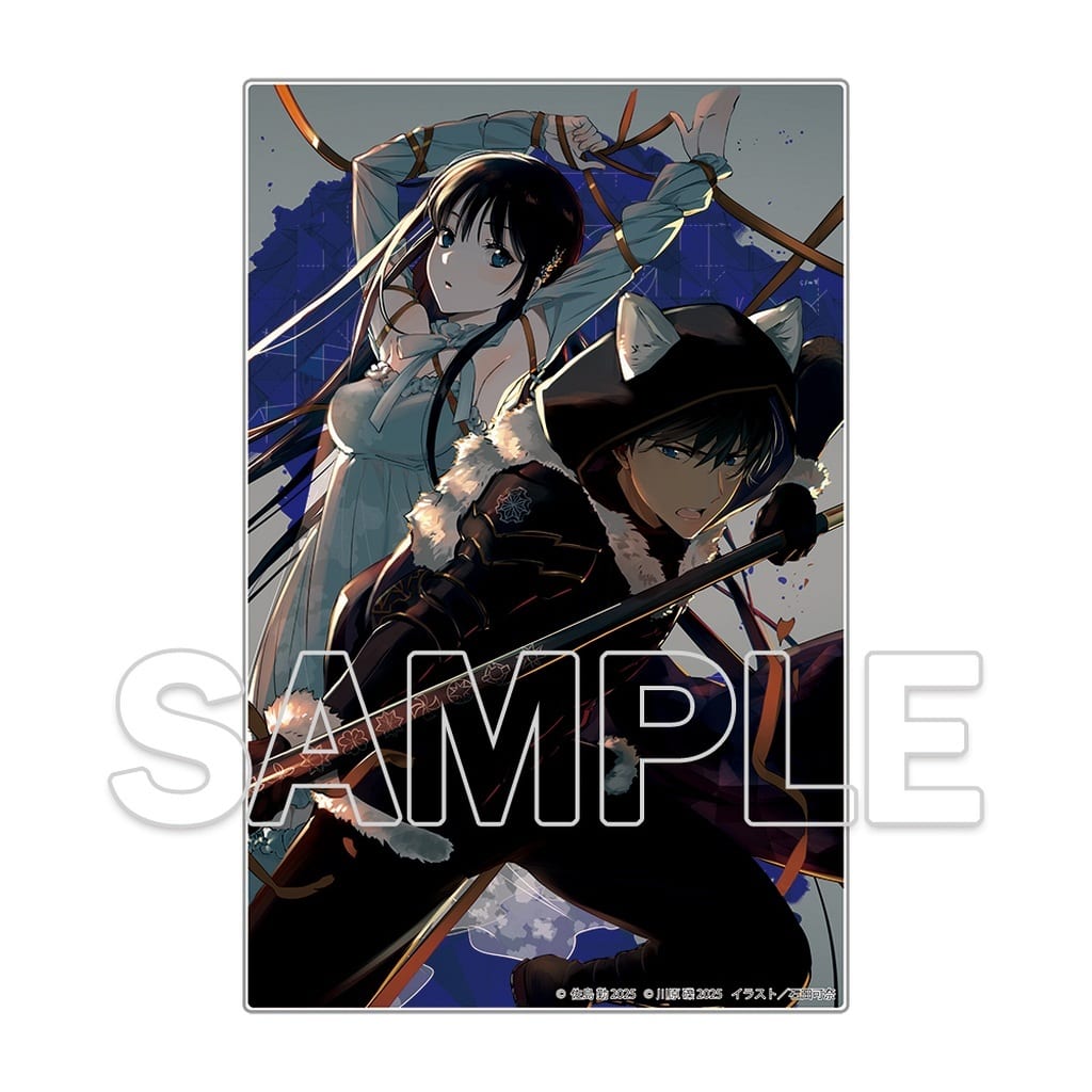 Sword Art Online IF Tsutomu Sato x Kana Ishida Acrylic Plate