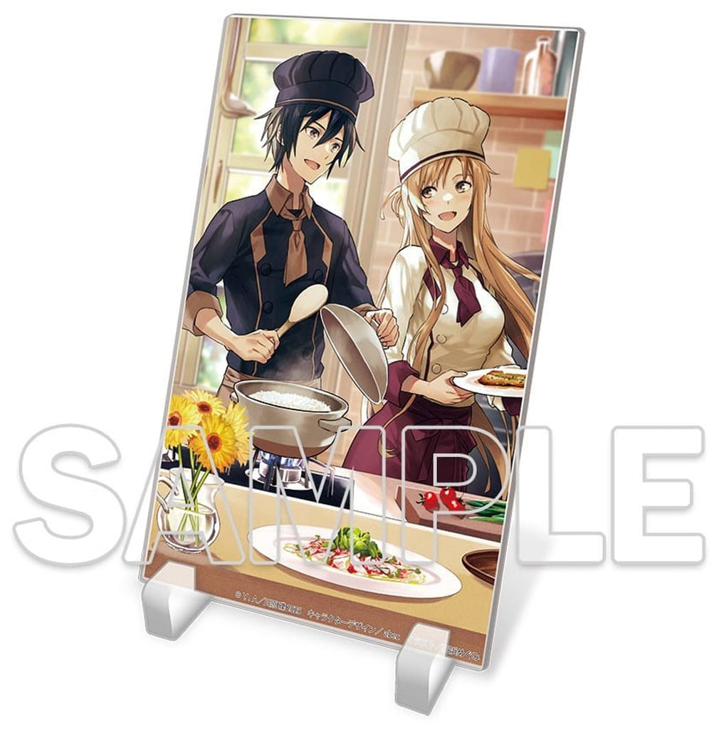 Sword Art Online IF Ver.Y.A × Megumi Nagahama Acrylic Plate