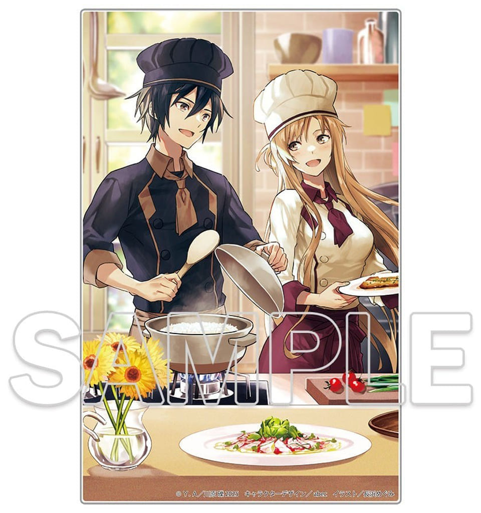 Sword Art Online IF Ver.Y.A × Megumi Nagahama Acrylic Plate
