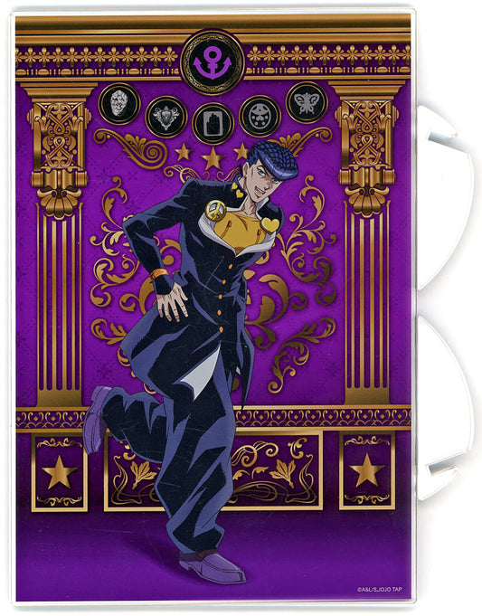 Josuke Higashikata Acrylic Board - JoJo's Bizarre Adventure JOJO WORLD 3 Mini-Game "Joestar Family Banquet" A Prize (Approx. 143 x 210 mm) Pre-owned