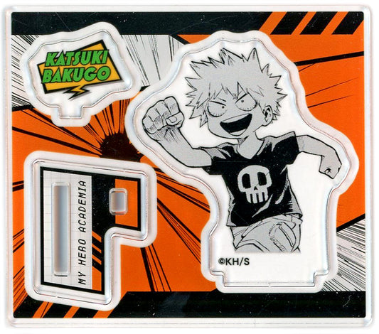 Katsuki Bakugo Die-cut Acrylic Figure (Child Version) - My Hero Academia Acrylic Figure Collection “HEROES” -, Height Approx. 52 mm - Shueisha