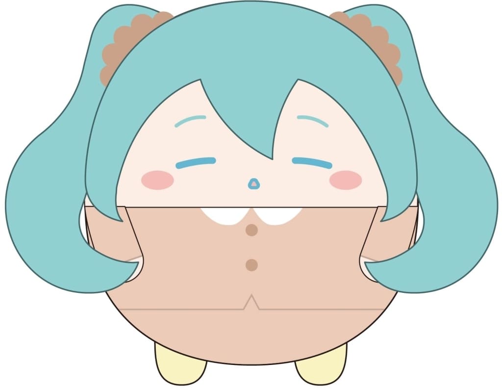 Hatsune Miku (Oyasumi) Fuwacoron 3 Plush Mascot - Max Limited 9cm Polyester (Pre-owned)