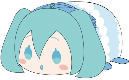 Hatsune Miku (Scarf) PoteCoro Mascot 3 Keychain - Hatsune Miku × Cinnamoroll, Approx 90mm, Max Limited (Pre-owned)