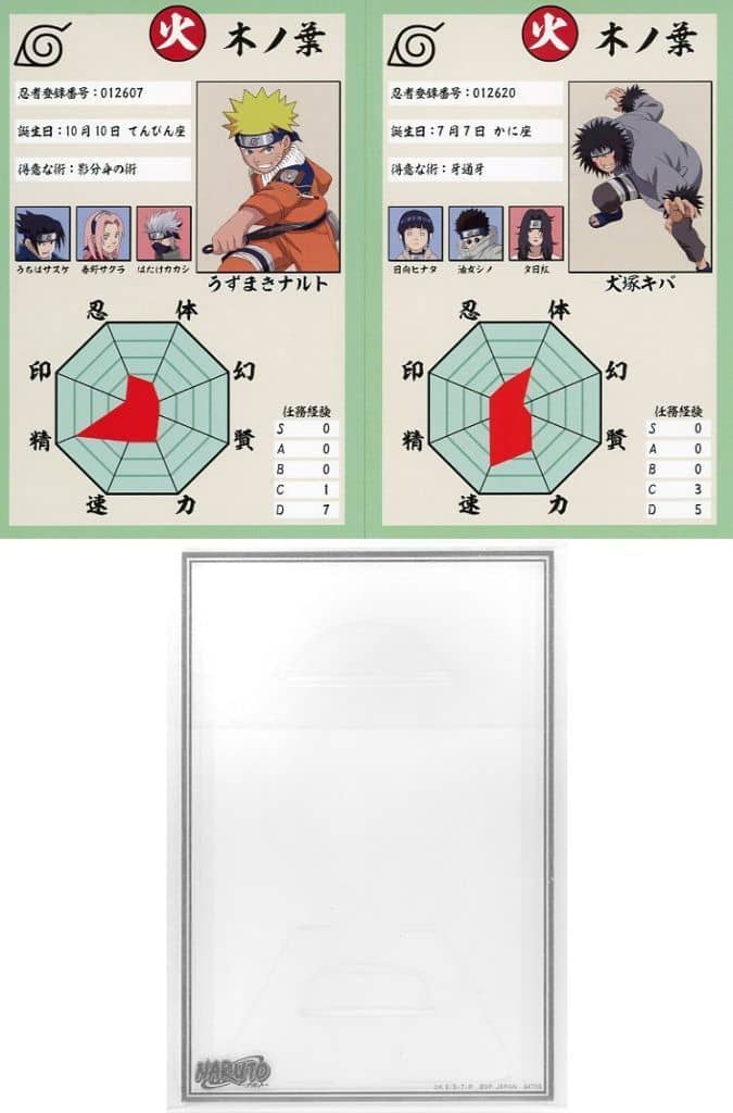 Naruto Uzumaki - Naruto & Kiba Inuzuka Clear Case Stand H Prize