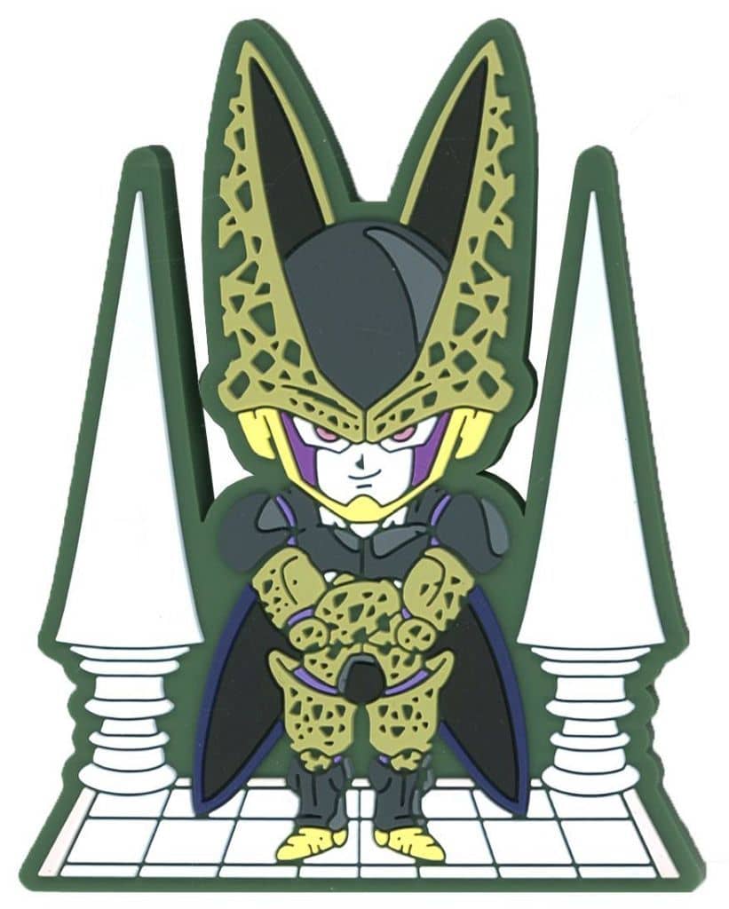 Cell Rubber Collection Stand from Dragon Ball VS Omnibus CROSS Ichiban Kuji F Prize by BANDAI SPIRITS, Approx. 7.5 cm