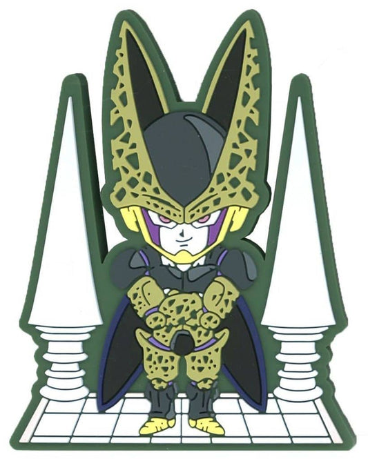 Cell Rubber Collection Stand from Dragon Ball VS Omnibus CROSS Ichiban Kuji F Prize by BANDAI SPIRITS, Approx. 7.5 cm