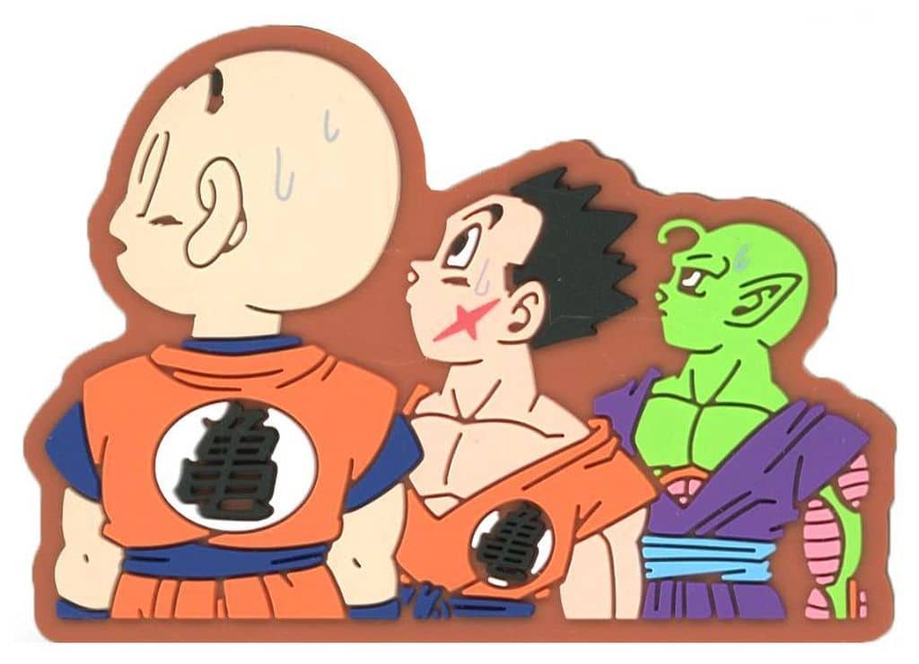 Krillin, Yamcha & Piccolo Rubber Collection Clip - Dragon Ball Ichiban Kuji VS Omnibus CROSS F Prize by BANDAI SPIRITS