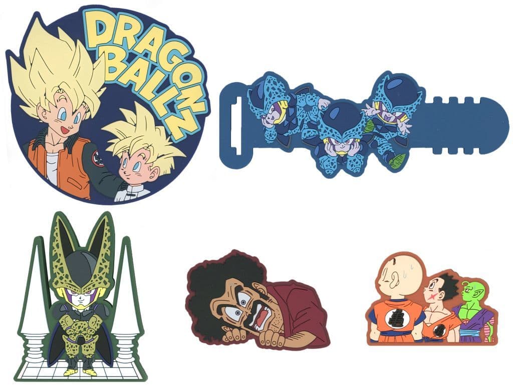 Dragon Ball VS Omnibus CROSS Rubber Collection F Prize Complete 5-Piece Set by BANDAI SPIRITS