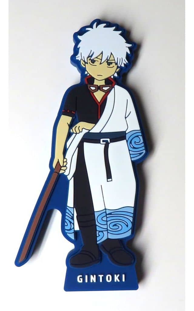 Gintoki Sakata Rubber Stand from Gintama Exhibition Character Visual Collection, Ichiban Kuji H Prize, BANDAI SPIRITS