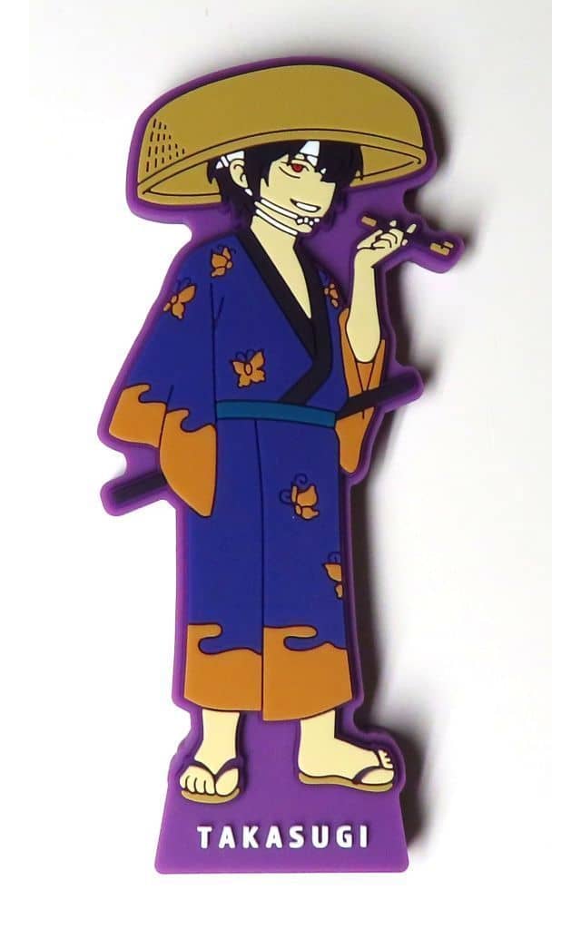 Shinsuke Takasugi Rubber Stand from Gintama 20th Anniversary Exhibition Ichiban Kuji H Prize by BANDAI SPIRITS
