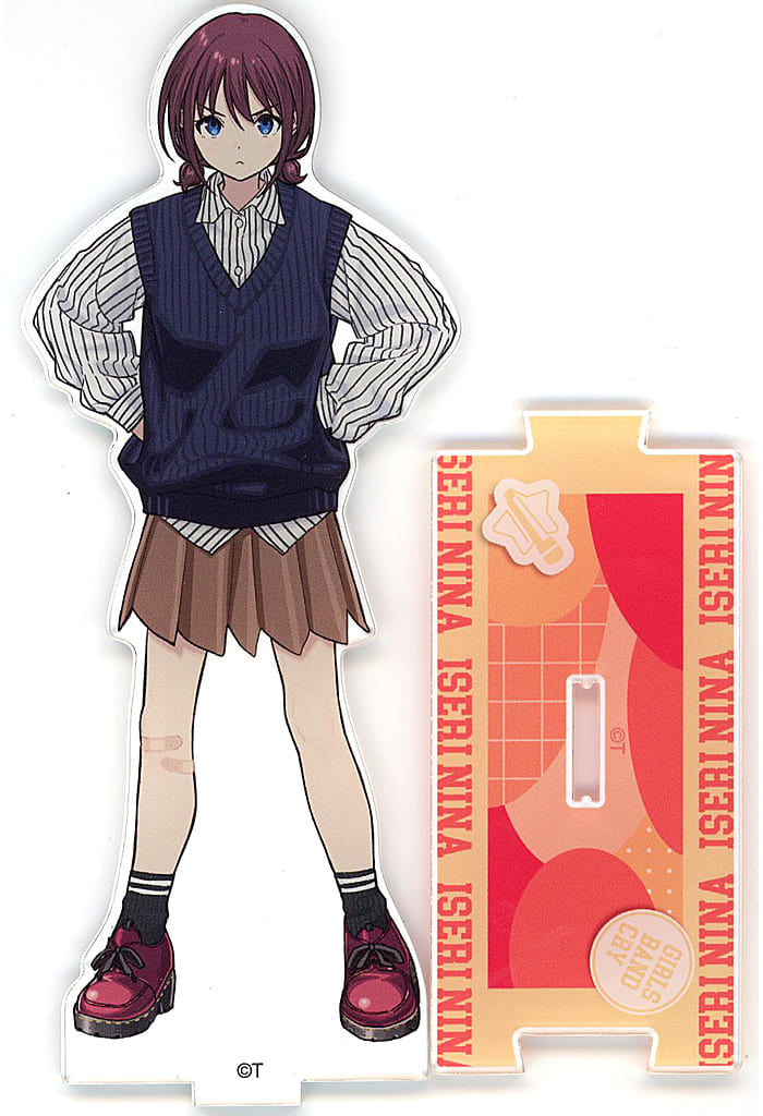 Nina Iseri Acrylic Stand – Girls Band Cry × Jellyfish Can't Swim