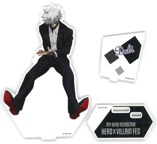 Dabi Acrylic Stand - My Hero Academia HERO×VILLAIN FES. Event Illustration - Toho - Pre-owned (Approx. 105 x 159 x 3 mm)