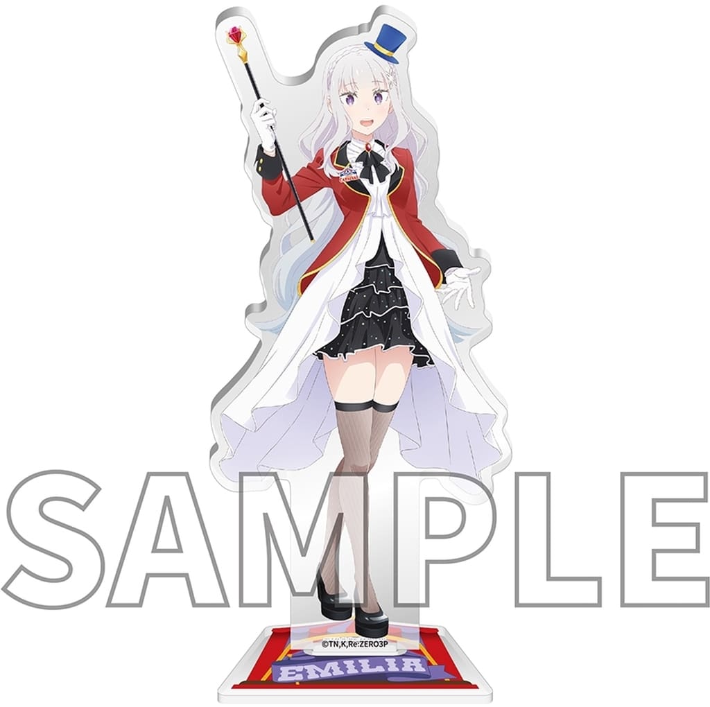Emilia Acrylic Stand Figure Carnival Ver. Re:ZERO