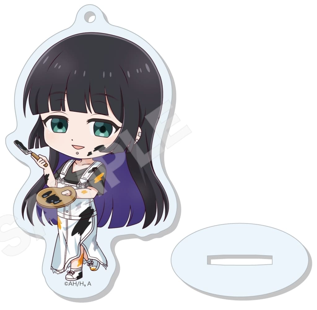 PA-san (Painter Ver.) Bocchi the Rock! Marutto Stand Keychain 03