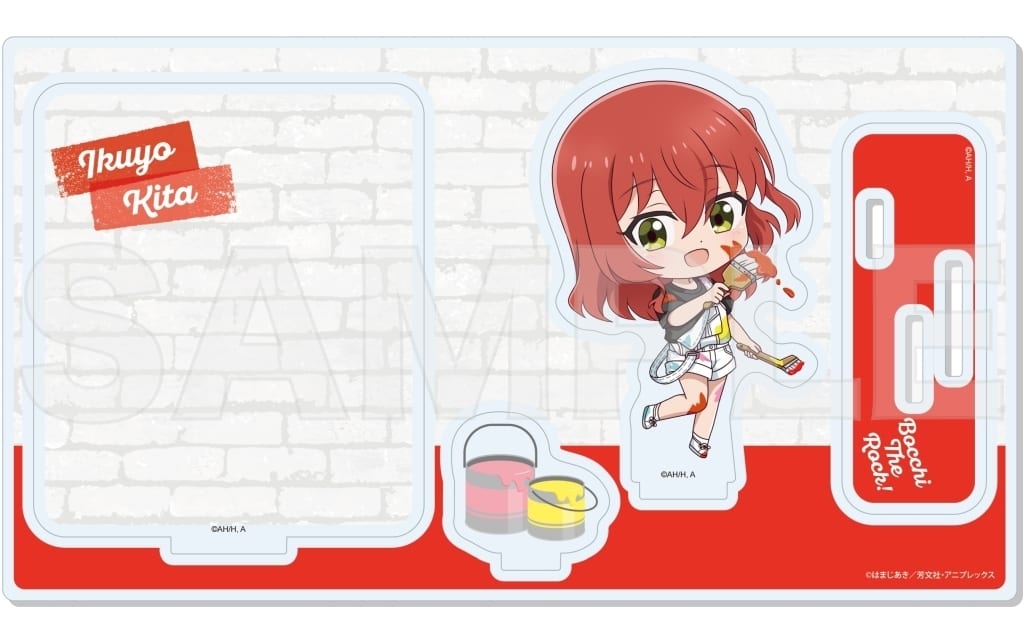 Ikuyo Kita (Painter Ver.) Diorama Acrylic Stand, No. 11
