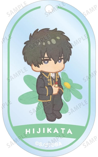 Toshiro Hijikata Botania 2-Wire BIG Acrylic Keychain - Gintama - Approx. 67.2 x 40 mm (ARMA BIANCA)