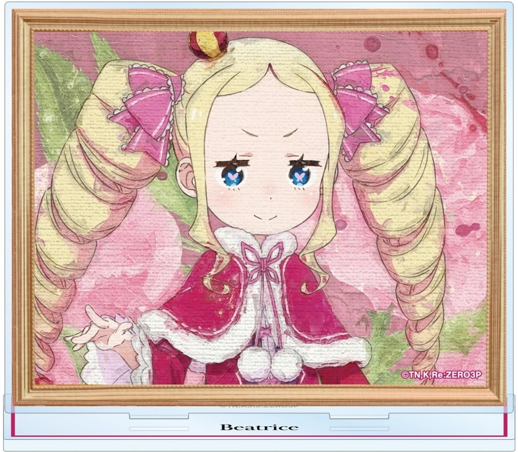 Beatrice grunge CANVAS BIG Acrylic Stand Re:Zero