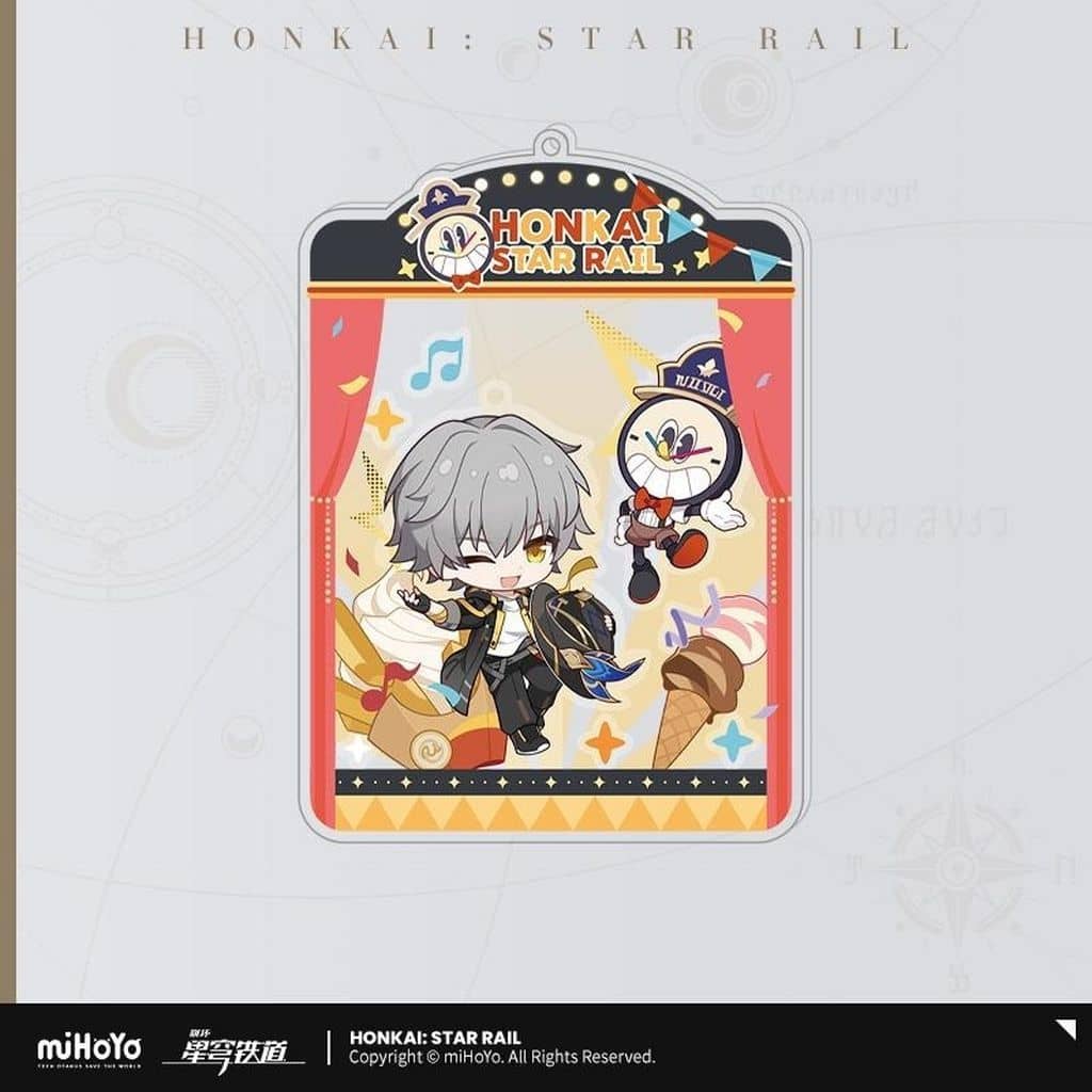 Honkai: Star Rail Male Trailblazer Autumn Ceremony Acrylic Stand