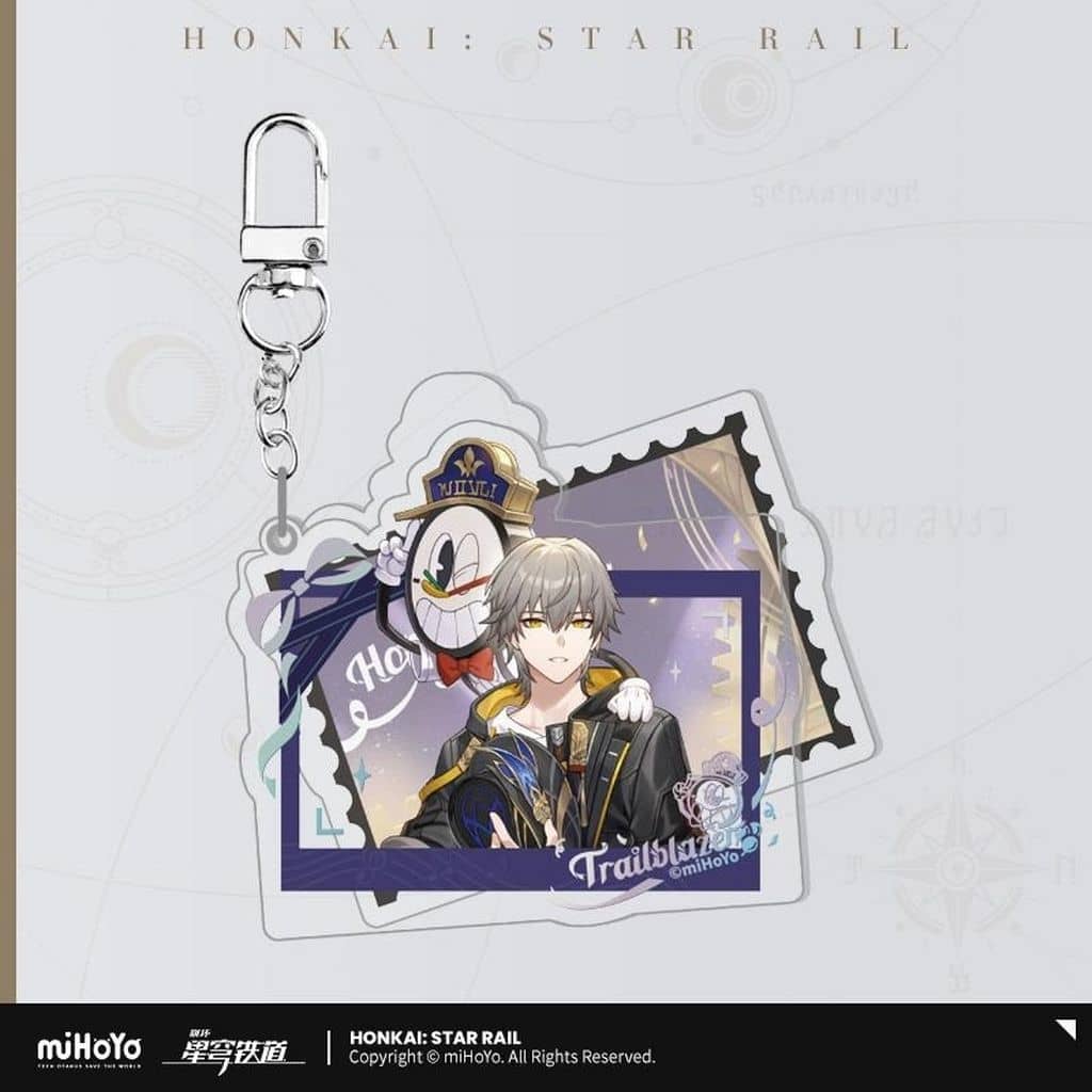 Trailblazer (Male) Autumn Ceremony Acrylic Keychain