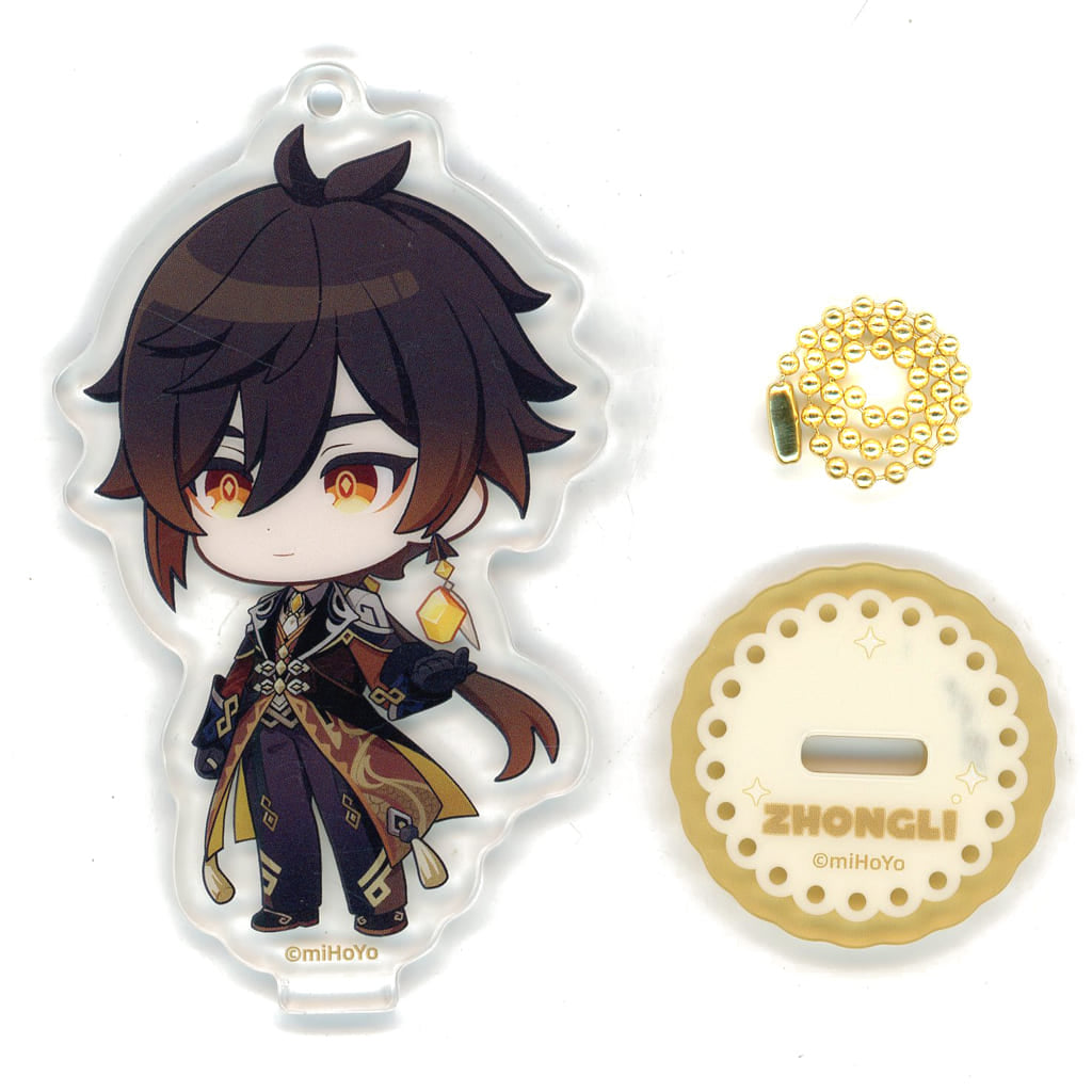 Zhongli Genshin Impact Memories Along the Starry Road Mini Acrylic Stand
