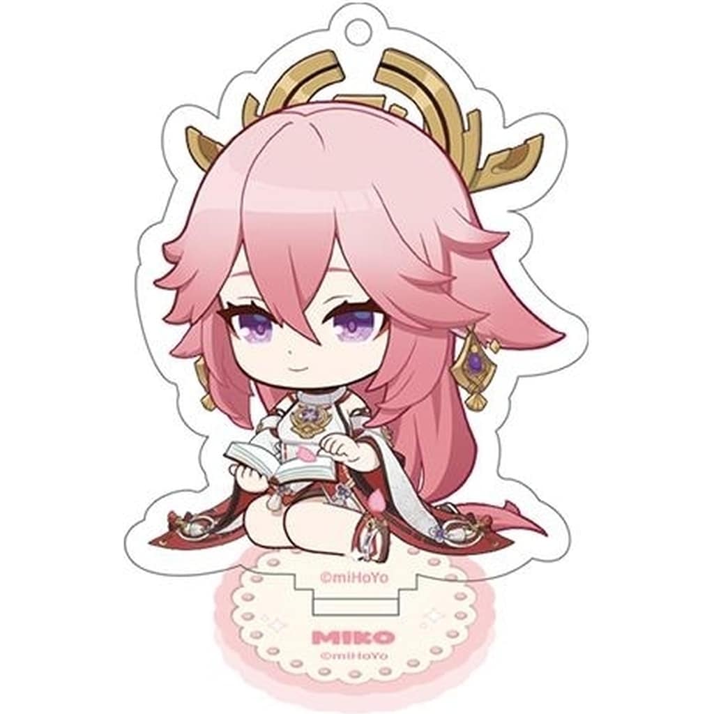 Yae Miko Mini Acrylic Stand - Picking Up Memories Along the Path of Stars