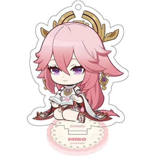 Yae Miko Mini Acrylic Stand - Picking Up Memories Along the Path of Stars