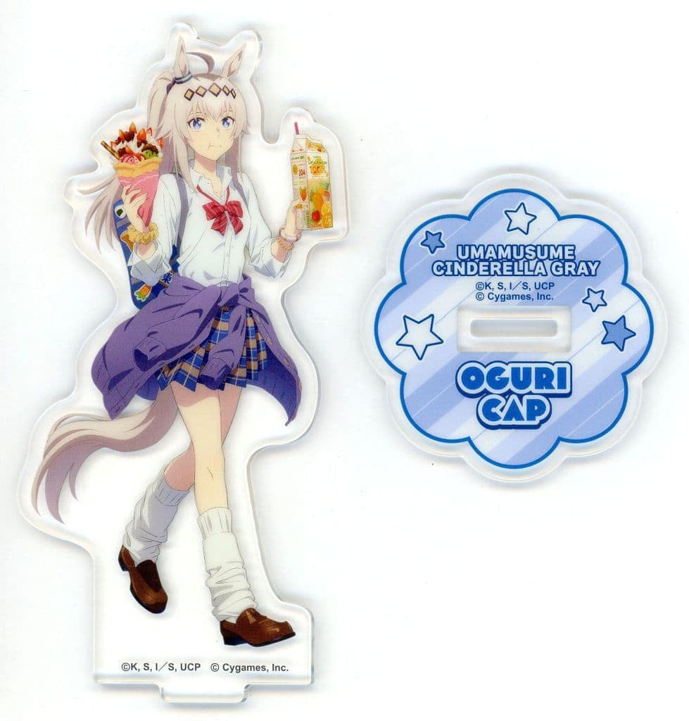 Oguri Cap Acrylic Stand - Umamusume: Cinderella Gray Entertainment Kuji Acrylic Stand Prize (Approx. 61×125mm) (Pre-owned)