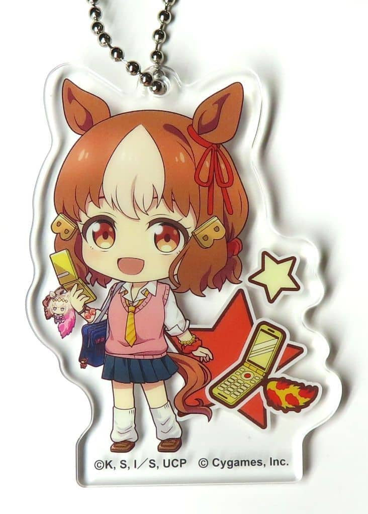 Belno Light Acrylic Keychain - Umamusume: Cinderella Gray Entertainment Kuji Prize (Approx. 58×72mm) - Pre-owned